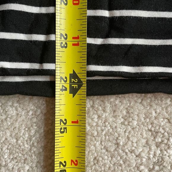 LOFT BLK & WHT  TUBE PENCIL BODYCON SKIRT SZ XS - Picture 7 of 7